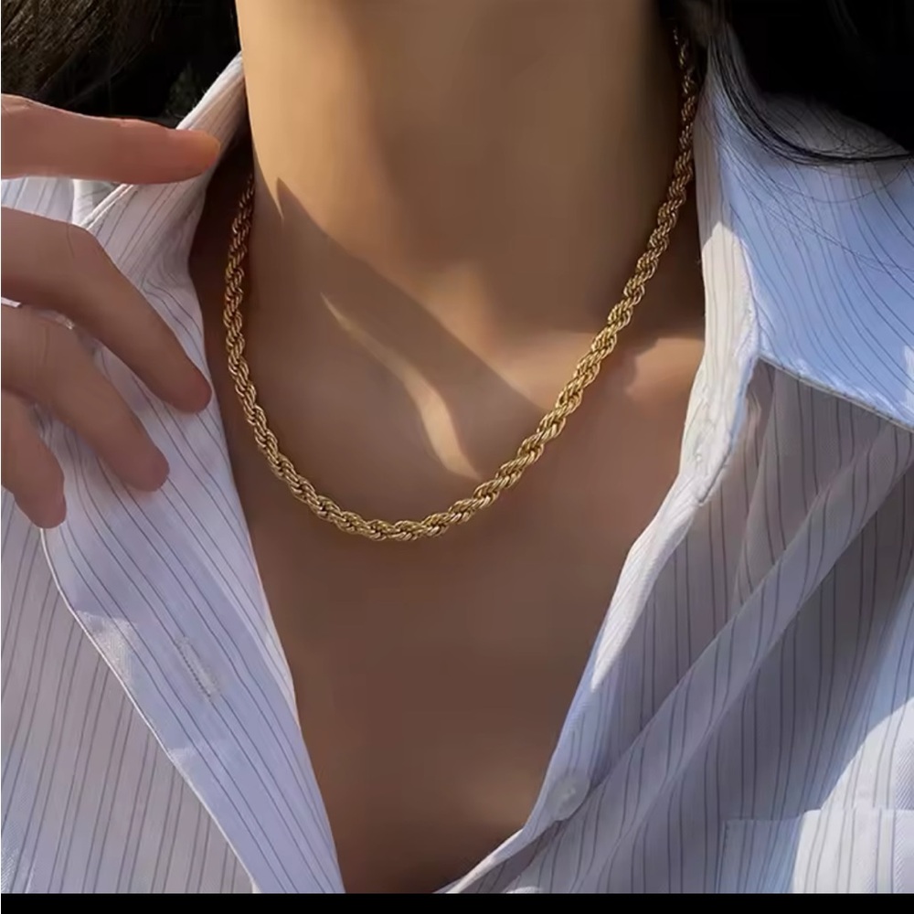 18K gold filled chain